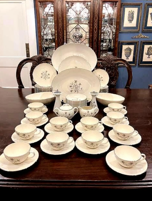 Princess by Lenox - ESTATE SET - 81 Pieces of Vintage Bone China Dinnerware